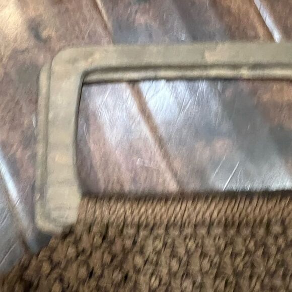 Vintage 1950s macrame purse - Picture 4 of 5